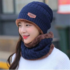 Wool Cap With Neck Warmer (Winter Thermal Cap For Men)